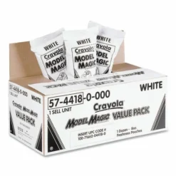 Crayola Model Magic, 6 Lb., Value Pack, 8 Oz. Bag, Pack Of 12 Bags, White