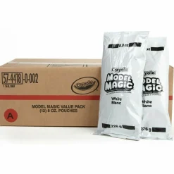Crayola Model Magic, 6 Lb., Value Pack, 8 Oz. Bag, Pack Of 12 Bags, White