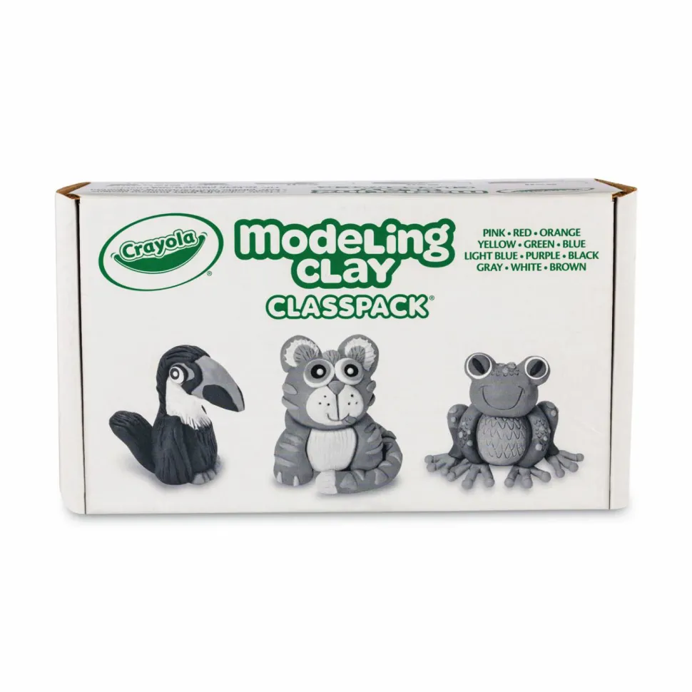 Crayola Modeling Clay Classpack, Assorted Colors, 24 lbs