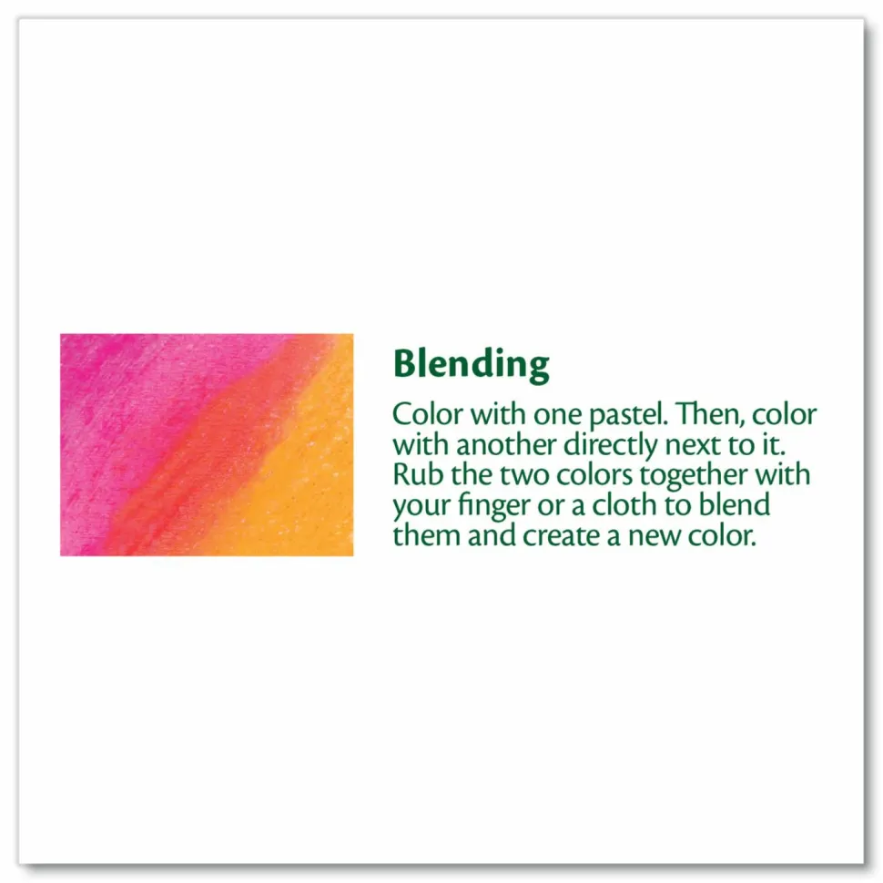 Crayola Neon Oil Pastels, 12 Assorted Colors, 12/Pack