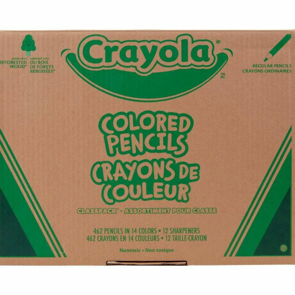 Crayola 462-Piece Class Pack Colored Pencils