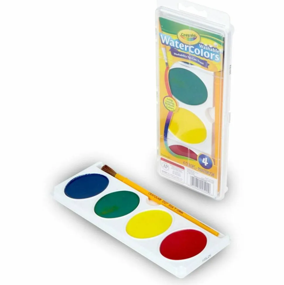 Crayola So Big Washable Watercolor Set, Set Of 4 Colors