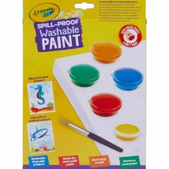 Crayola Spill Proof Washable Paint Set