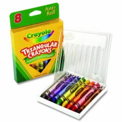 Crayola Triangular Crayons, Box Of 8