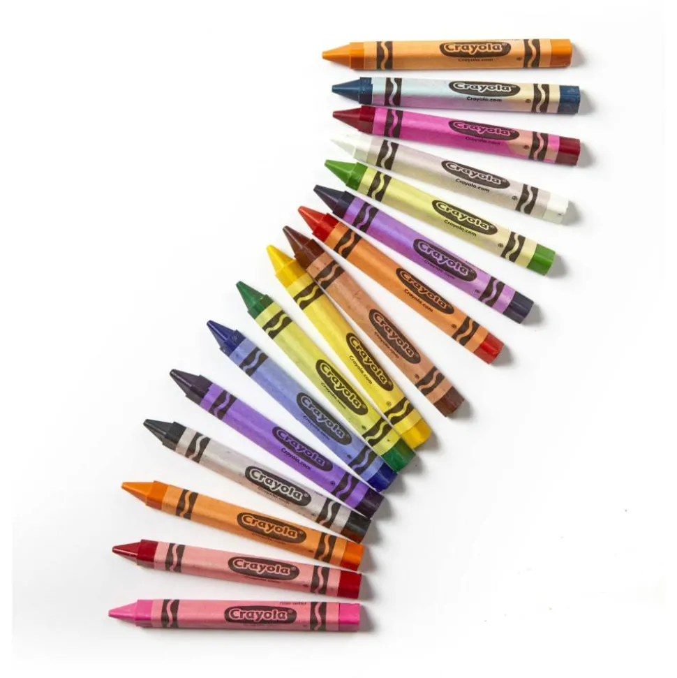 Crayola Triangular Crayons, Box of 16