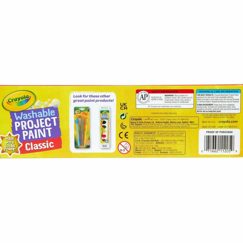 Crayola Washable Kids' Paint Set