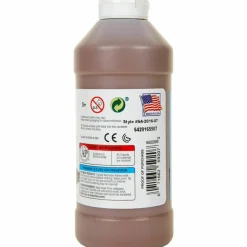 Crayola Washable Paint, Brown, 16 Oz