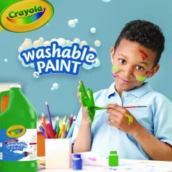 Crayola Washable Paint, Green, Gallon