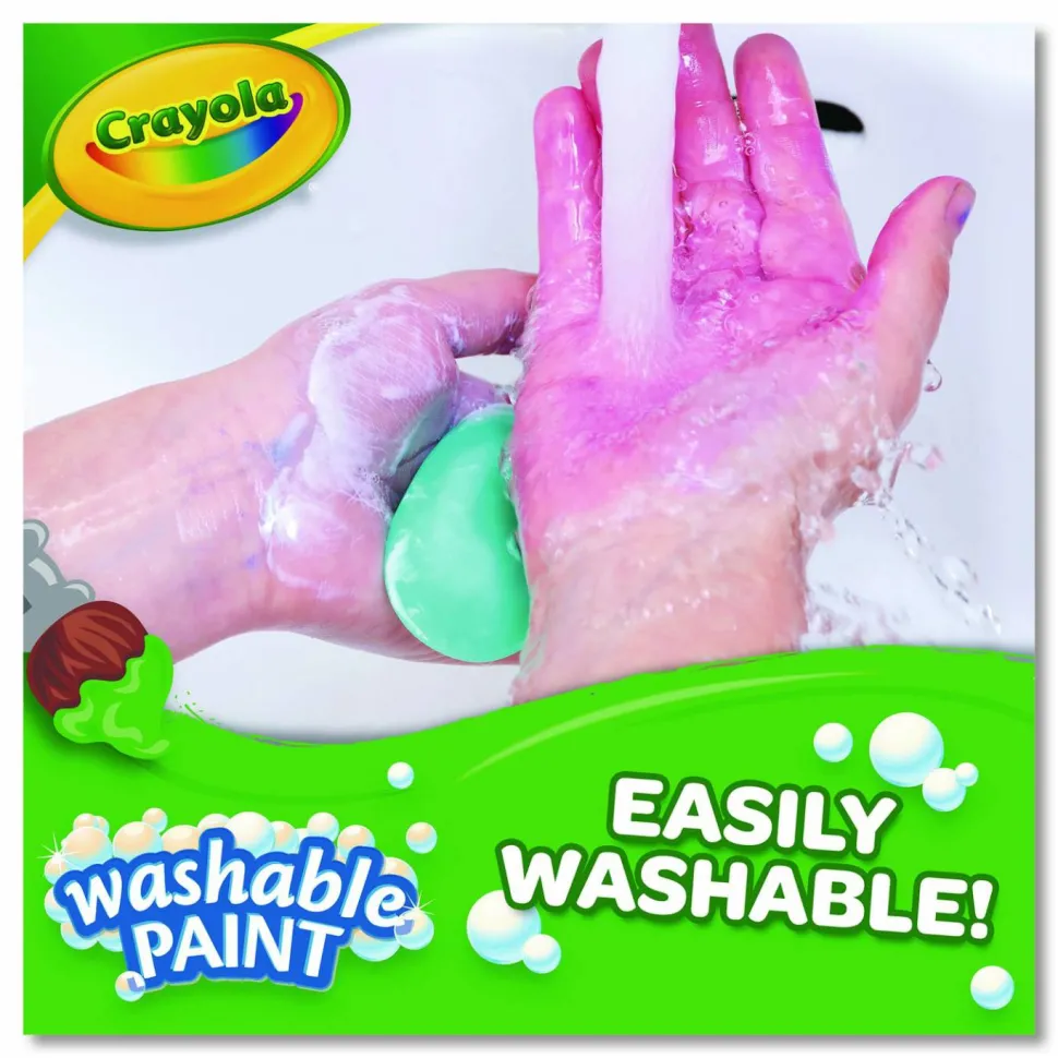 Crayola Washable Paint, Green, 16 Oz