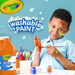 Crayola Washable Paint, Orange, Gallon