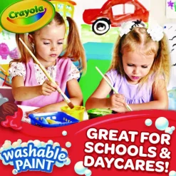 Crayola Washable Paint, Orange, Gallon