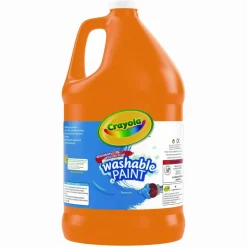Crayola Washable Paint, Orange, Gallon