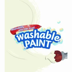 Crayola Washable Paint, White, 16 Oz