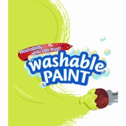 Crayola Washable Paint, Yellow, 16 Oz