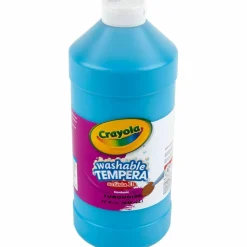 Crayola Washable Tempera Paint Artista II, 1 Quarts, Turquoise Blue