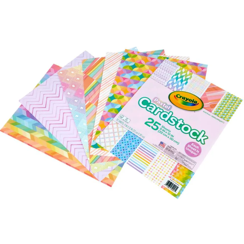 Crayola Pastel Cardstock