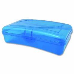 Cra-Z-Art Plastic School Box, 2-3/16”H x 5-3/16”W x 8”D, Assorted Colors
