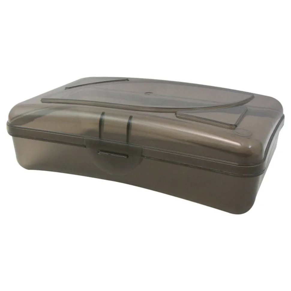 Cra-Z-Art Plastic School Box, 2-3/16”H x 5-3/16”W x 8”D, Assorted Colors