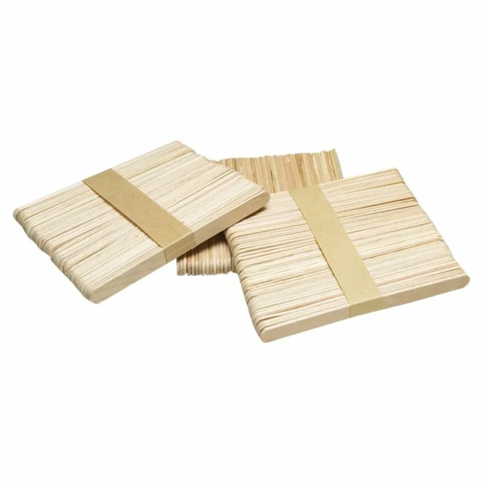 Creativity Street Craft Sticks, 4 1/2" x 3/8", Natural Wood, Pack Of 1,000