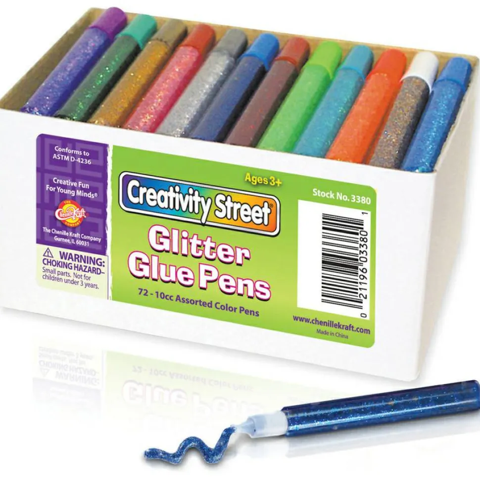 Creativity Street Glitter Glue Pens Classpack