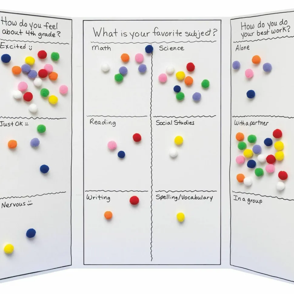 Creativity Street Peel-n-Stick Pom Pons