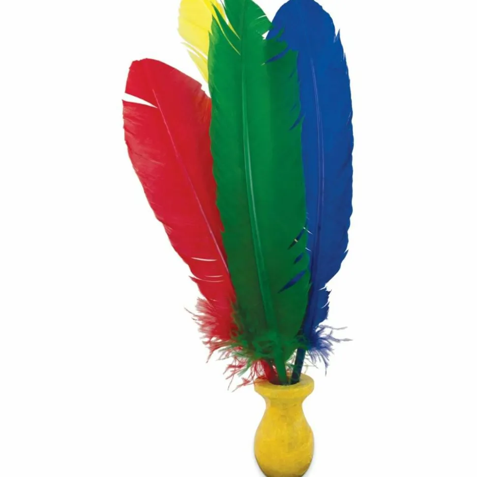 Creativity Street Quill Feathers - Multipurpose - 24 Piece(s) - Multicolor - 24 / Pack
