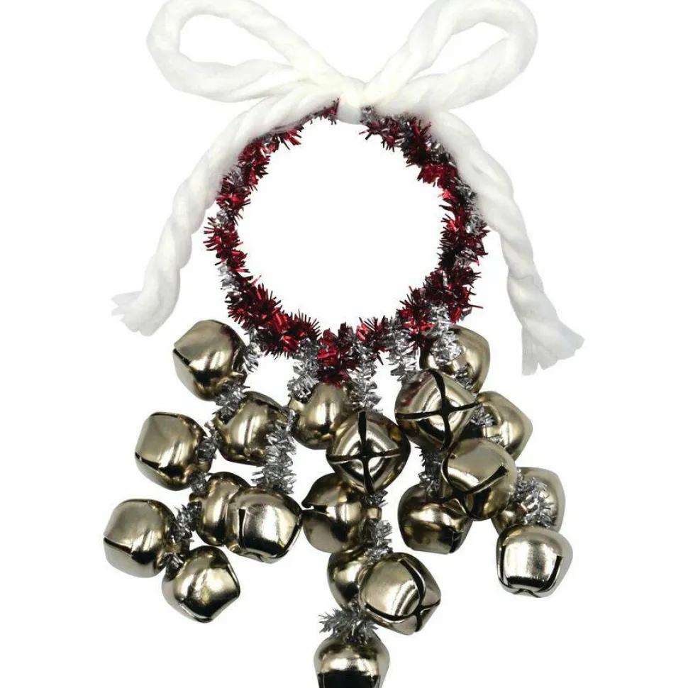 Creativity Street Silver Jingle Bells