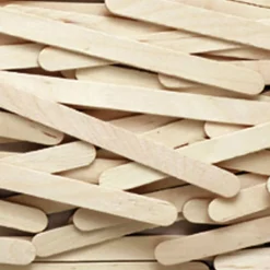 Creativity Street Wood Crafts Economy Craft Sticks, 4-1/2" x 3/8", Natural, Box of 1,000