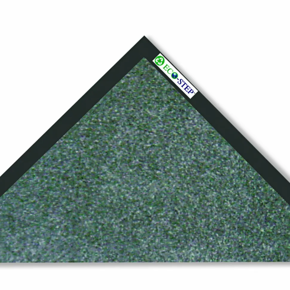 Crown Eco-Step Wiper Mat, 36" x 60", 100% Recycled, Charcoal