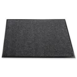 Crown EcoStep Wiper Mat EcoStep Mat, 24 x 36, Charcoal