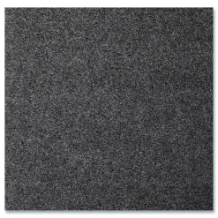 Crown EcoStep Wiper Mat, Rectangular, Charcoal Gray Cut Pile Surface, 48