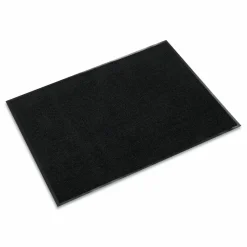 Crown Jasper Indoor/Outdoor Scraper Mat, Black Cut Pile Nylon Surface, 36" x 60"