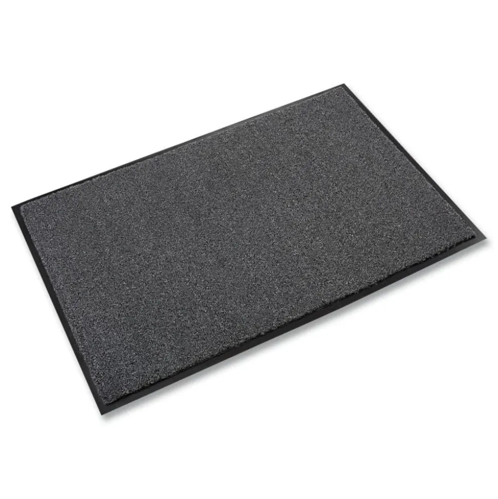 Crown Wonder-Pro Mat, Rectangular, Charcoal Gray Cut Pile Surface, 36" x 60"
