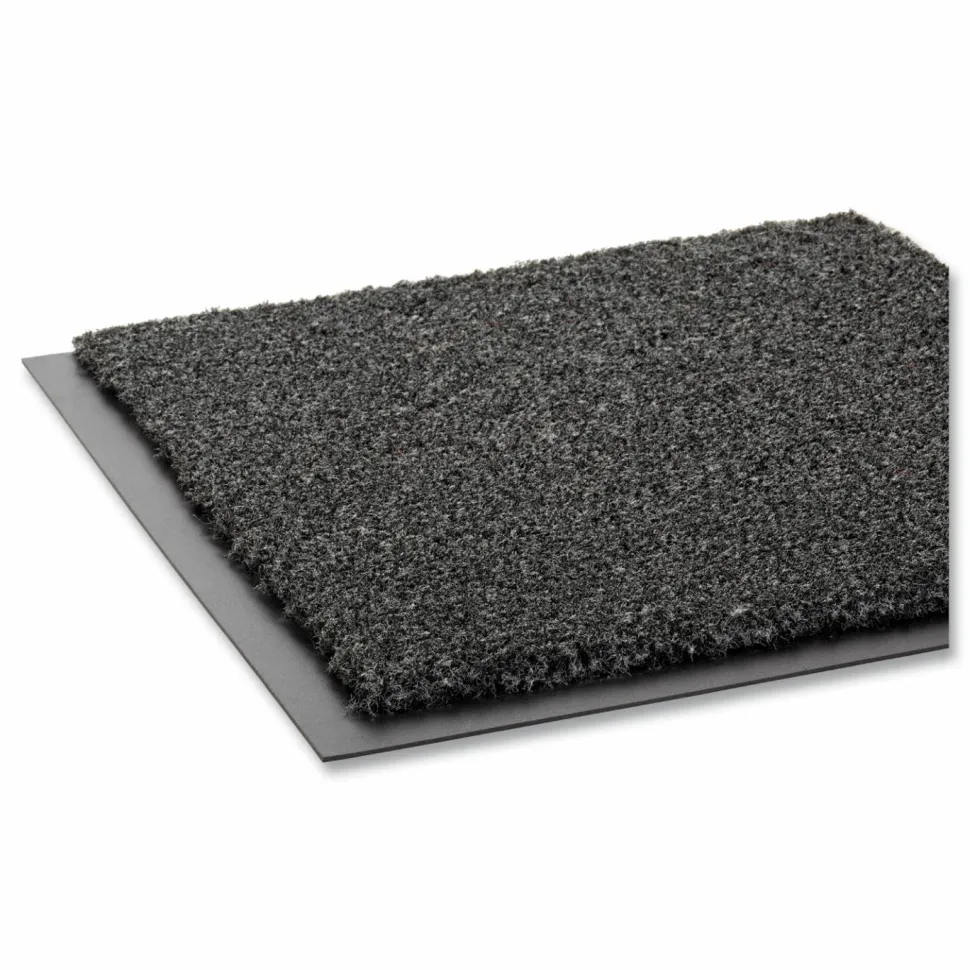 Crown Wonder-Pro Mat, Rectangular, Charcoal Gray Cut Pile Surface, 36" x 60"