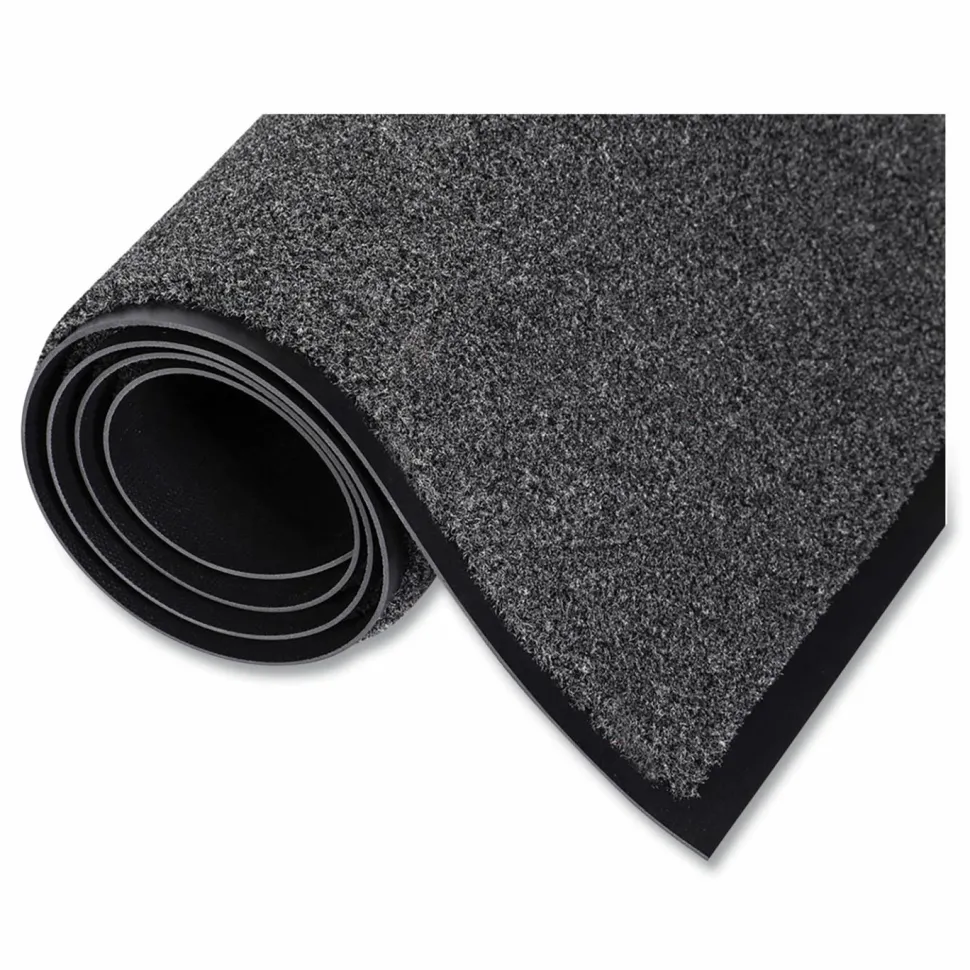 Crown Wonder-Pro Mat, Rectangular, Charcoal Gray Cut Pile Surface, 36" x 60"