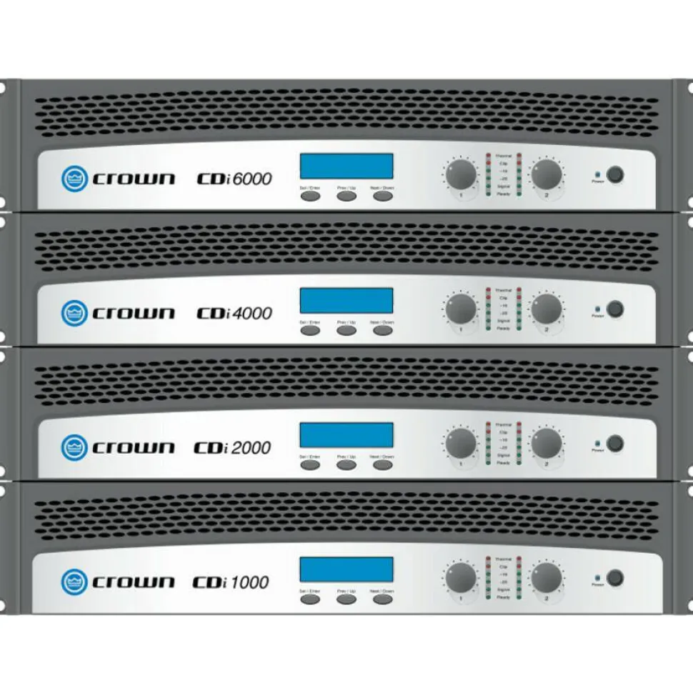 Crown 1000 Amplifier - 1000 W RMS - 2 Channel