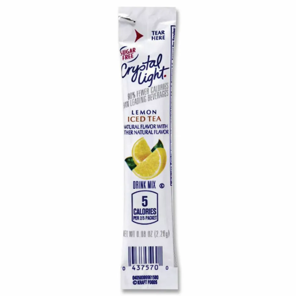 Crystal Light On the Go, Iced Tea, 0.16 oz Packets, 30/Box