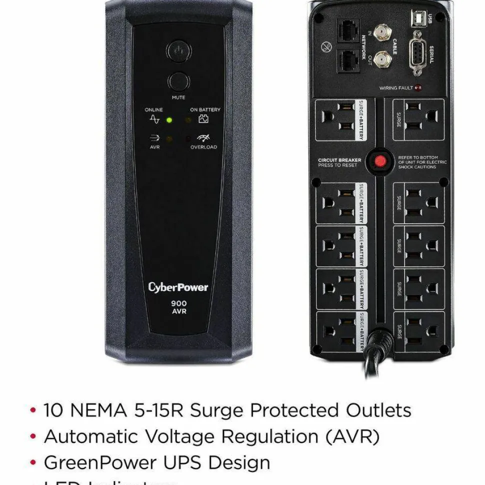 CyberPower CP900AVR AVR UPS Systems