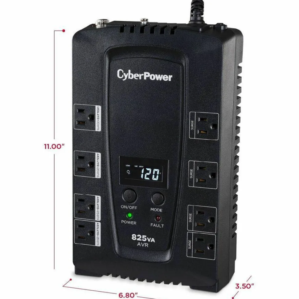 CyberPower CP825AVRLCD Intelligent LCD UPS Systems