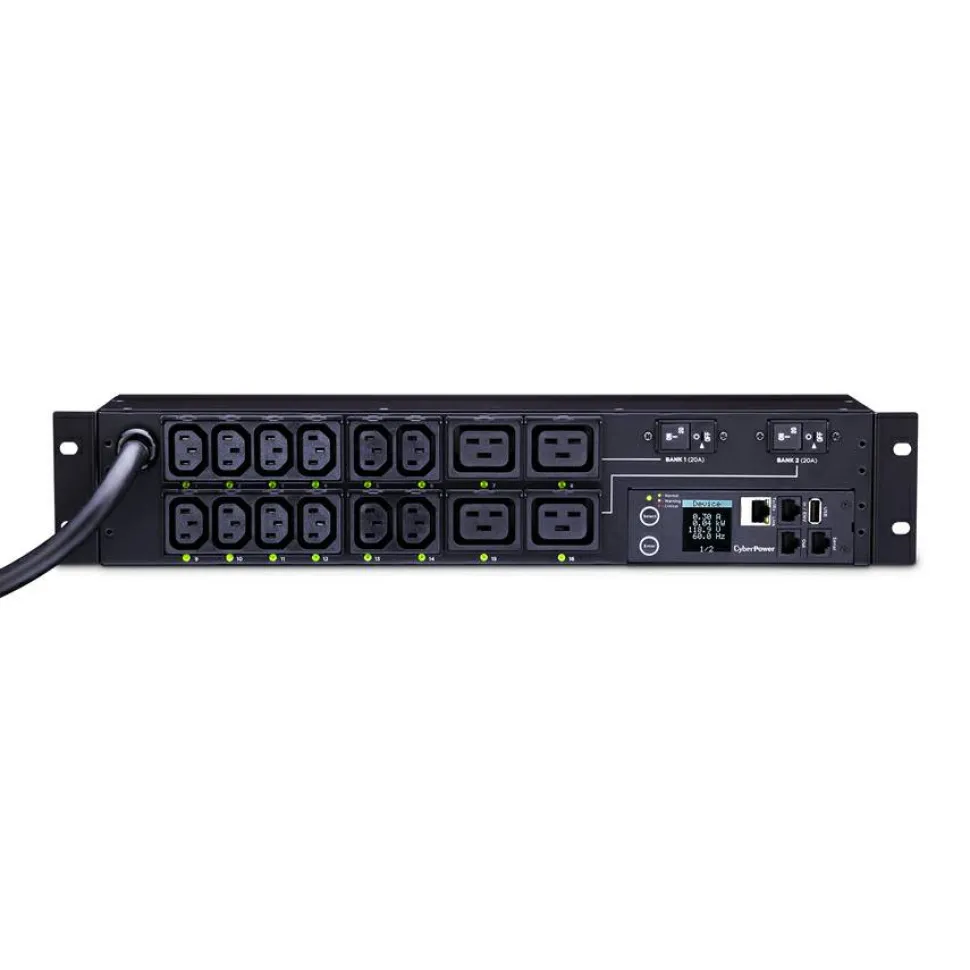 CyberPower PDU81008 200 - 240 VAC 30A Switched Metered-by-Outlet PDU