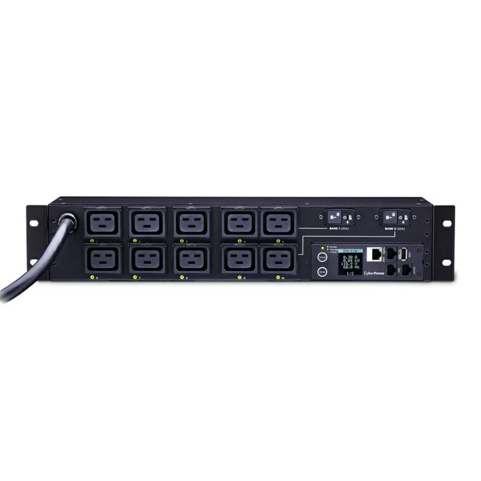 CyberPower PDU81009 200 - 240 VAC 30A Switched Metered-by-Outlet PDU