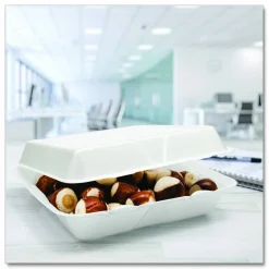 Dart 9-1/2" Single-Compartment Foam Containers