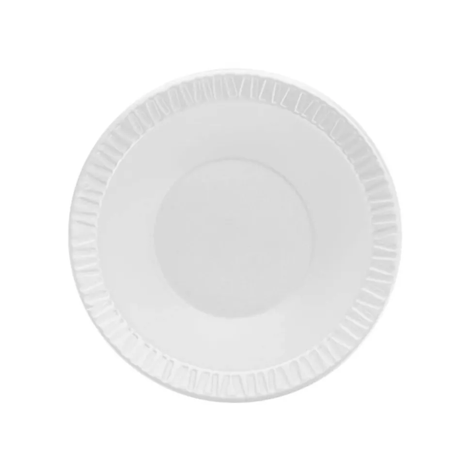 Dart Concorde Foam Bowls, 12 Oz, White, 25 Bowls Per Pack, Carton Of 1,000 Packs
