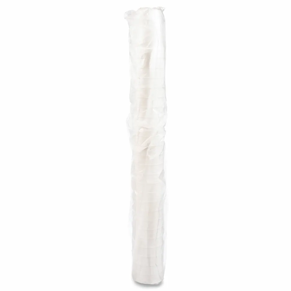 Dart Foam Drink Cups, 32 oz., White, 25/Bag, 20 Bags/Carton