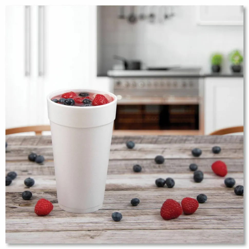 Dart J Cup 20 oz Insulated Foam Cups