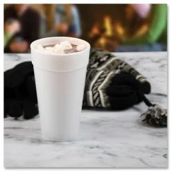 Dart J Cup 20 oz Insulated Foam Cups