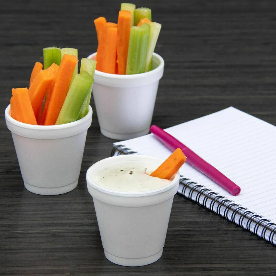 Dart J Cup 4 oz Insulated Foam Cups