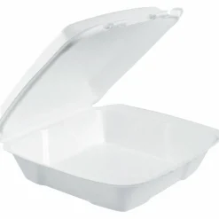 Dart Large Carryout Foam Trays, 1 Compartment, 9