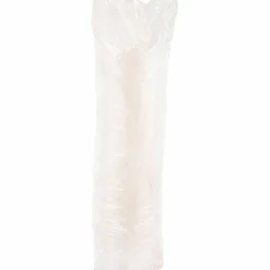 Dart Lift-n-Lock Lid With Straw Slot For Foam Cups, 16 Oz, Translucent, Pack Of 1,000