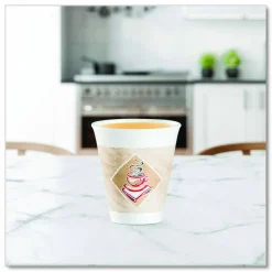 Dart ThermoGlaze 12 oz Design Insulated Foam Cups